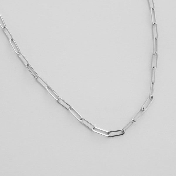 Piper Paperclip Chainlink Necklace