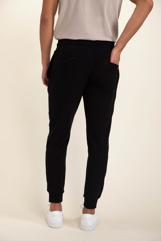 Micro-Ribbed Joggers