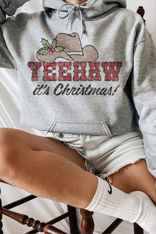 Yeehaw Country Christmas Sweatshirt