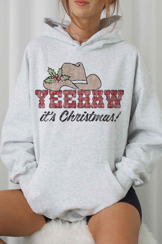 Yeehaw Country Christmas Sweatshirt