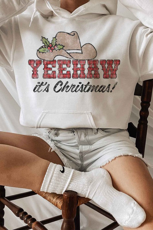 Yeehaw Country Christmas Sweatshirt