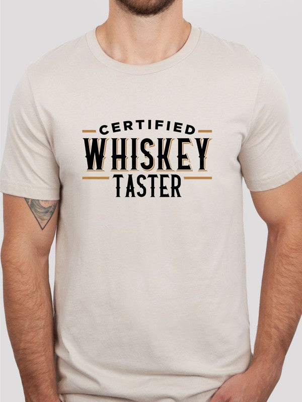 Whiskey Taster Crew Neck Soft style Tee