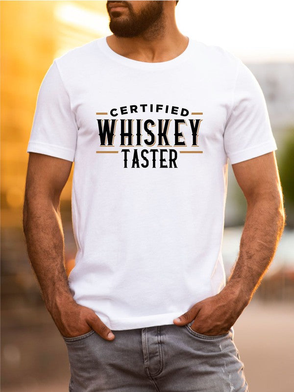 Whiskey Taster Crew Neck Soft style Tee