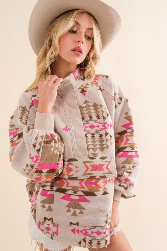 Exclusive Aztec Western Pullover