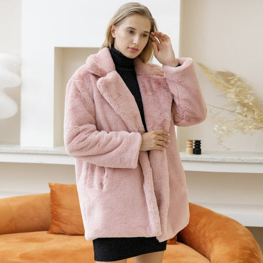 Fashionista Faux Fur Coat