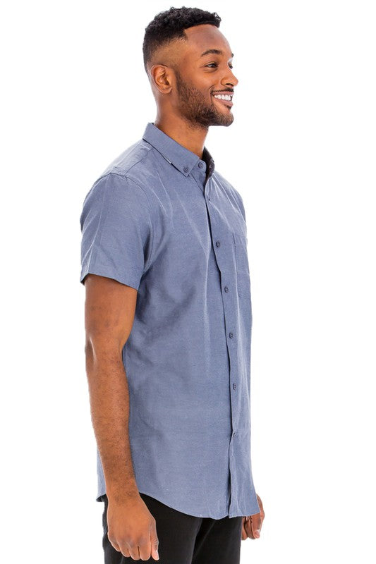 Short Sleeve Solid Shirts