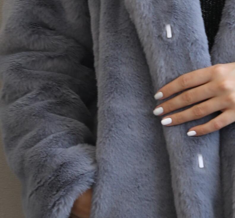 Fashionista Faux Fur Coat