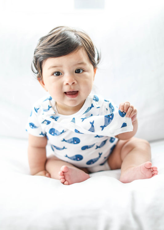 Smart Short Sleeve Onsie+ Bib