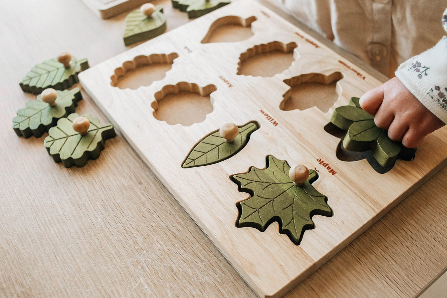 Leaf puzzle