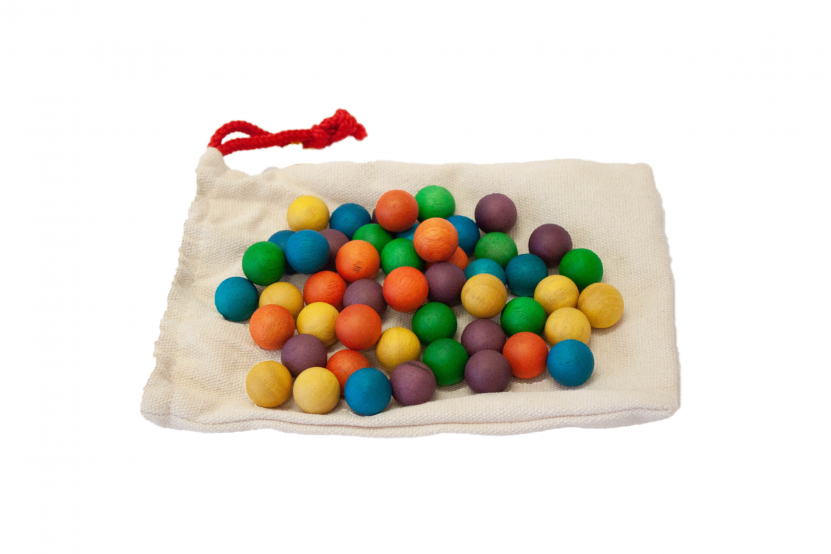 Wooden Ball set of 50