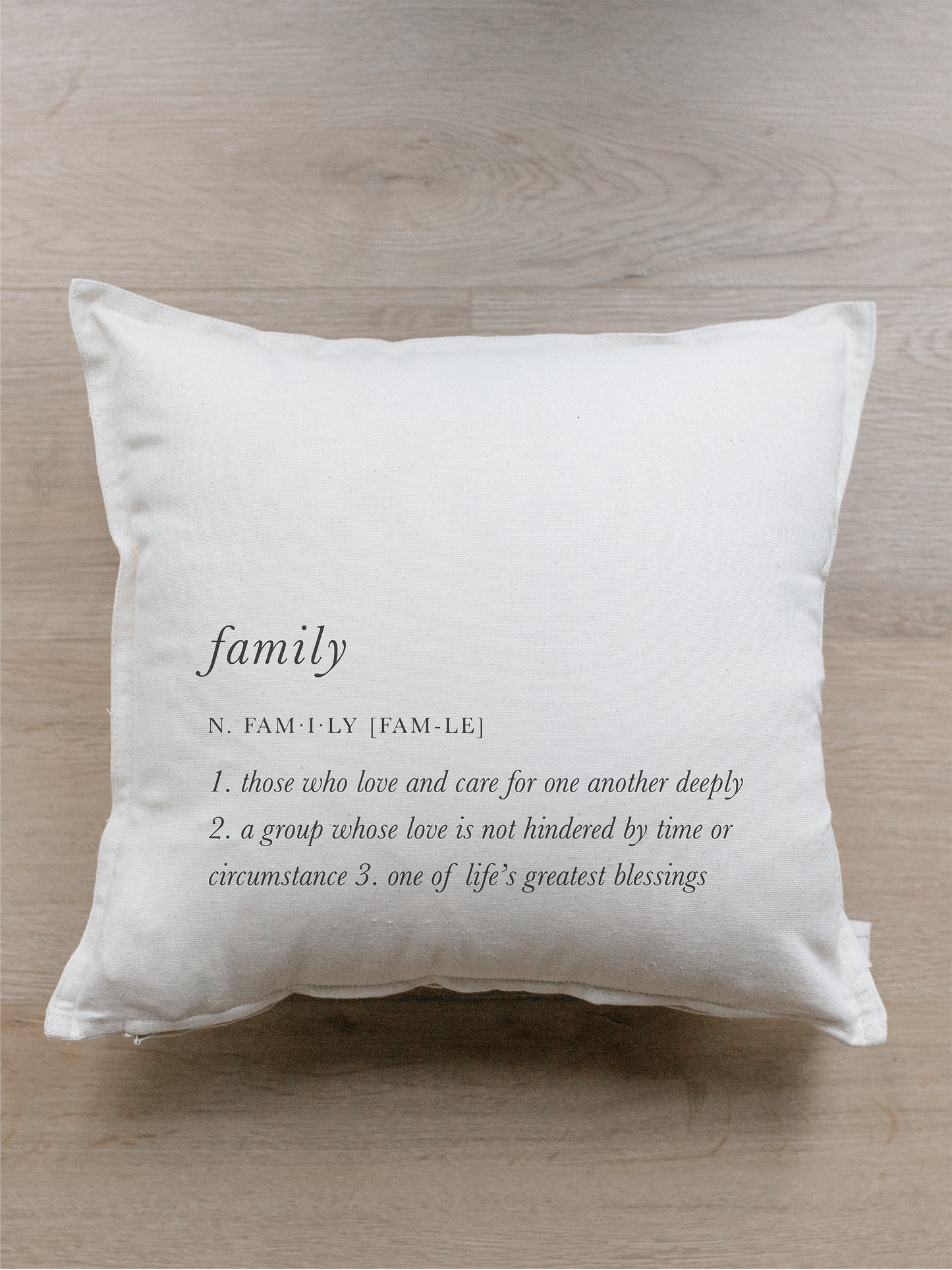 Family Definition Pillow