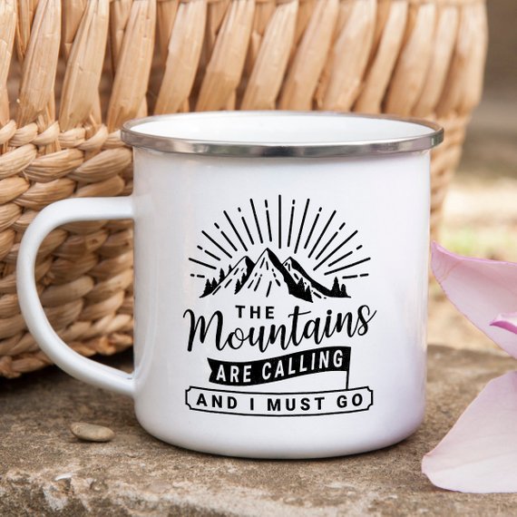 Mountain Mug Enamel