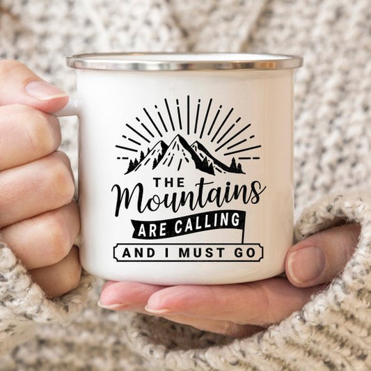 Mountain Mug Enamel