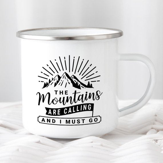 Mountain Mug Enamel