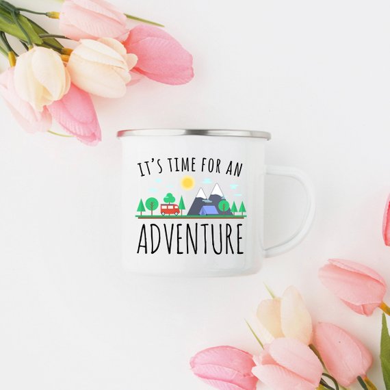 Adventure Mug Enamel Mug