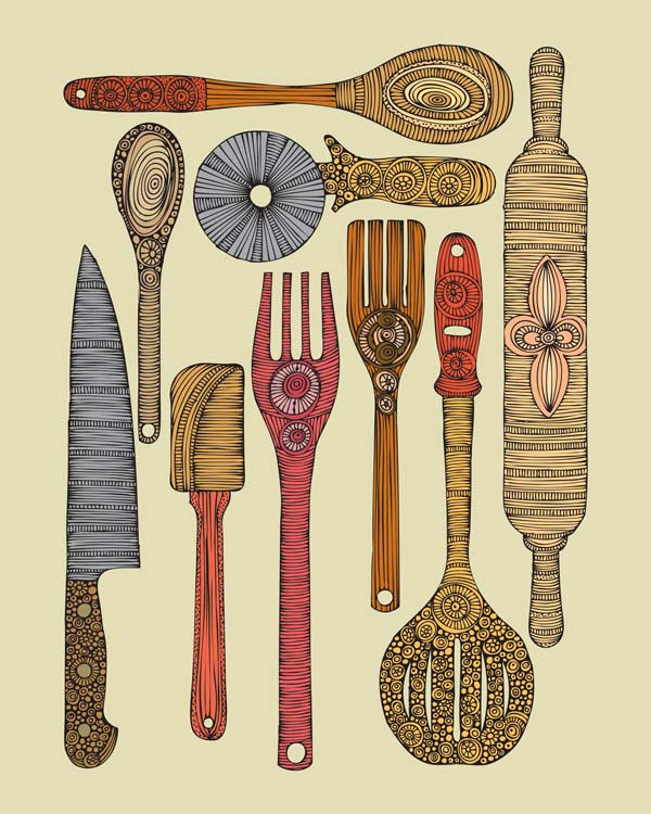 Let's cook - Kitchen utensils