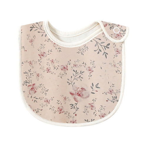 Baby Floral Print Water Absorbing Bibs