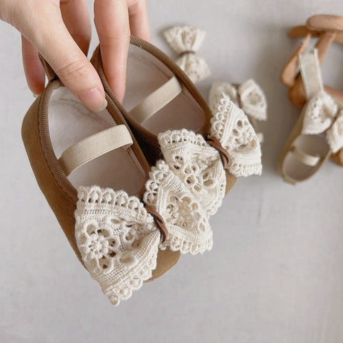 Autumn Bow Slippers