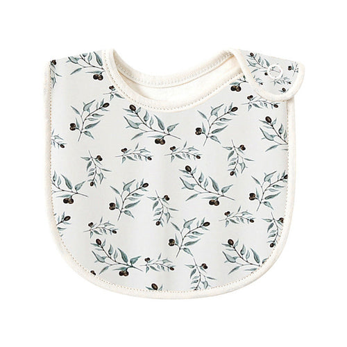 Baby Floral Print Water Absorbing Bibs